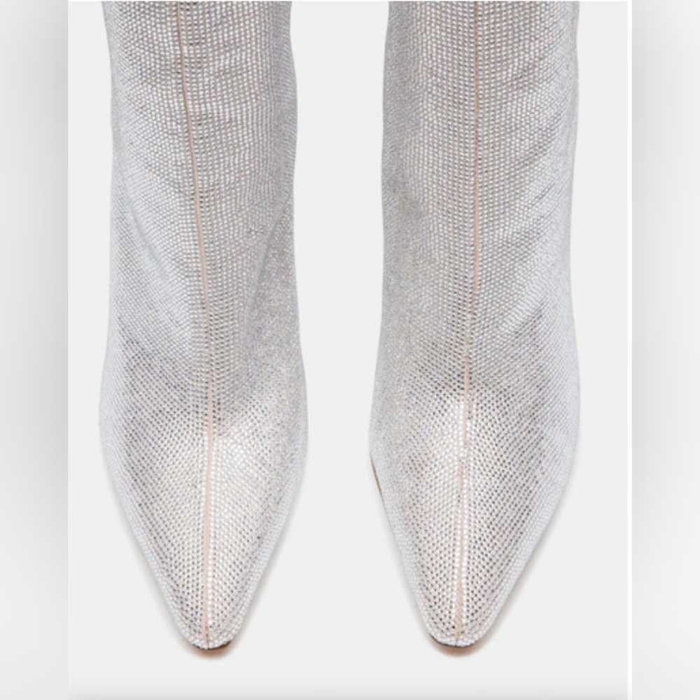 Sexy Glam Steve Madden Rhinestone Boots - Picture 6 of 8